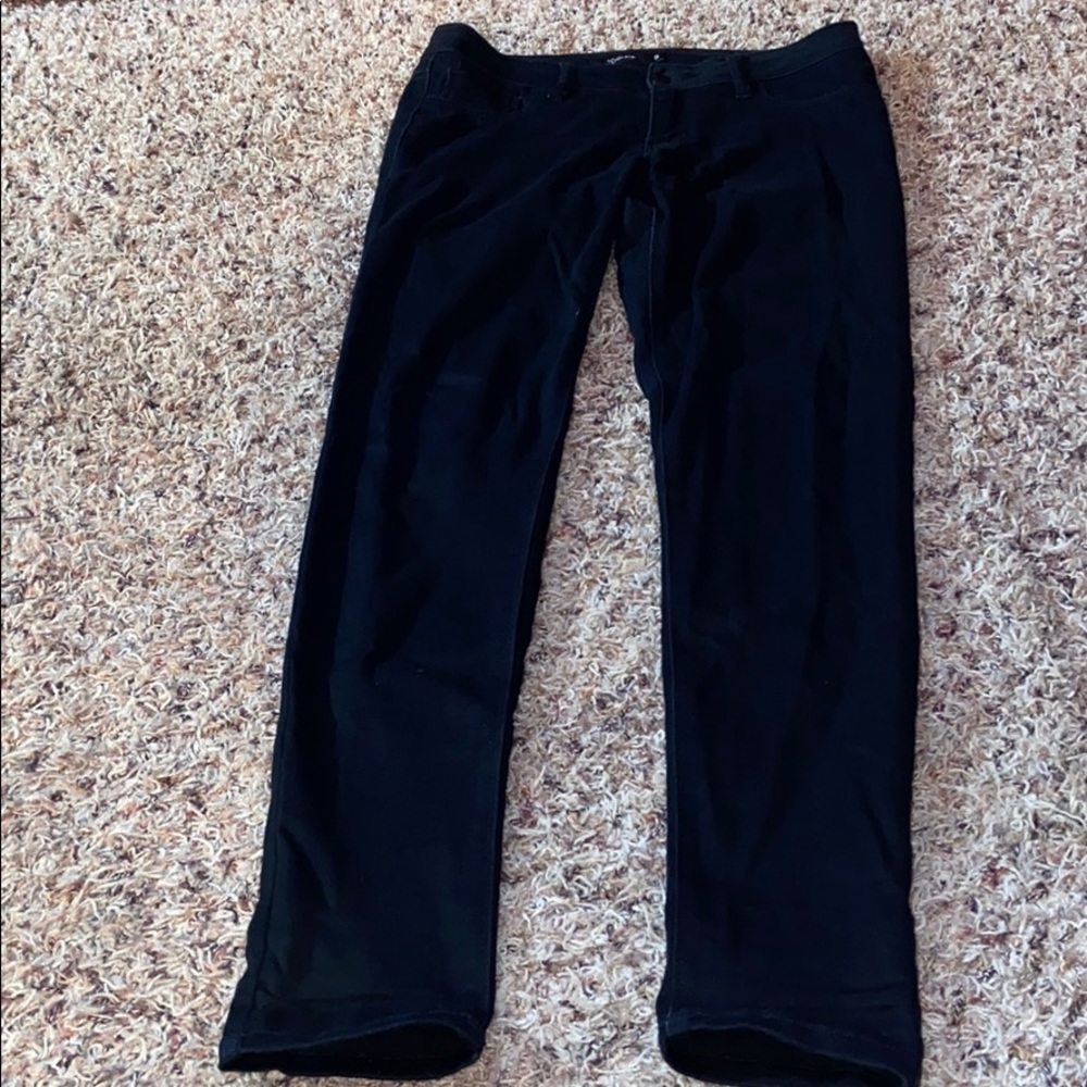 Black skinny jeans